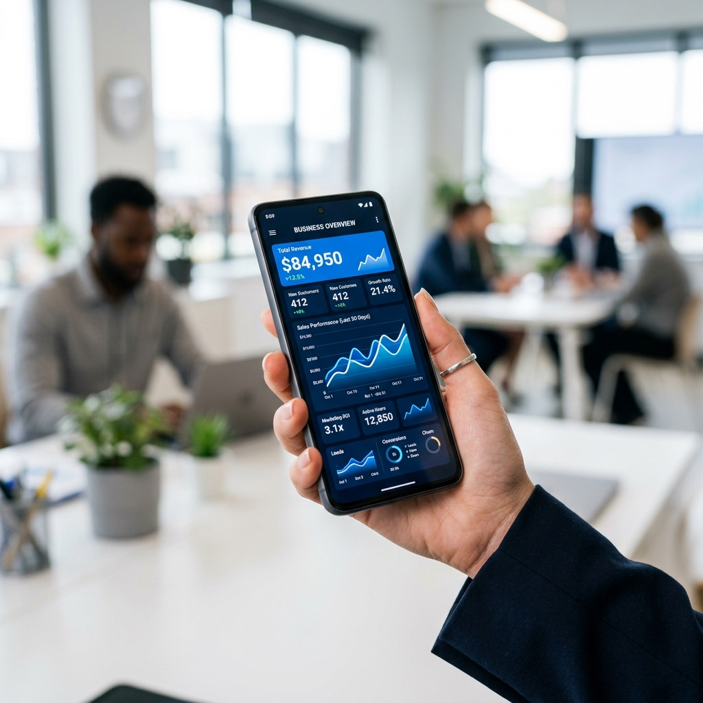 Lead Generation App Mockup